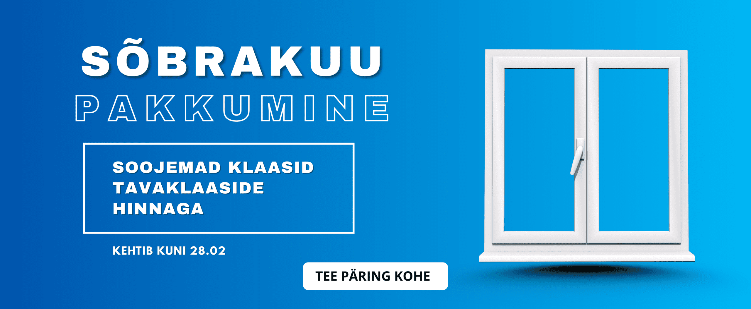 Soojemad klaasid tavaklaaside hinnaga sooduspakkumine kuni 28. veebruar. Koduaken